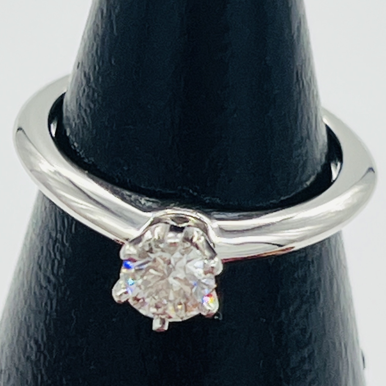 ティファニー ソリテール 0.33ct の実物
