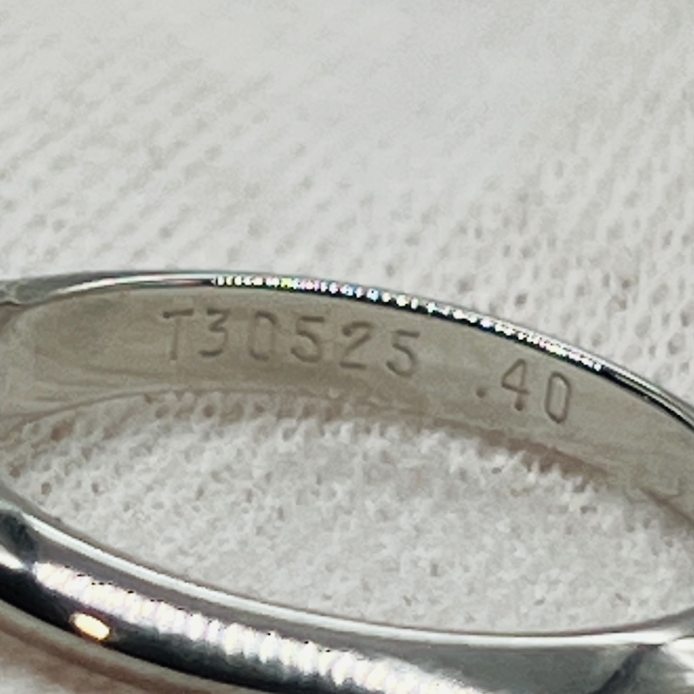 ティファニー ソリテール 0.40ct Pt950